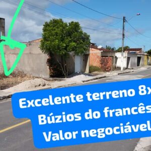 Terreno a Venda Buzios do Francês 8x30